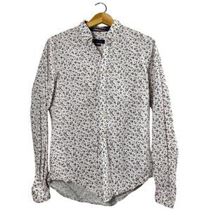 Men's Long Sleeve Floral Zara Button Up Shirt M